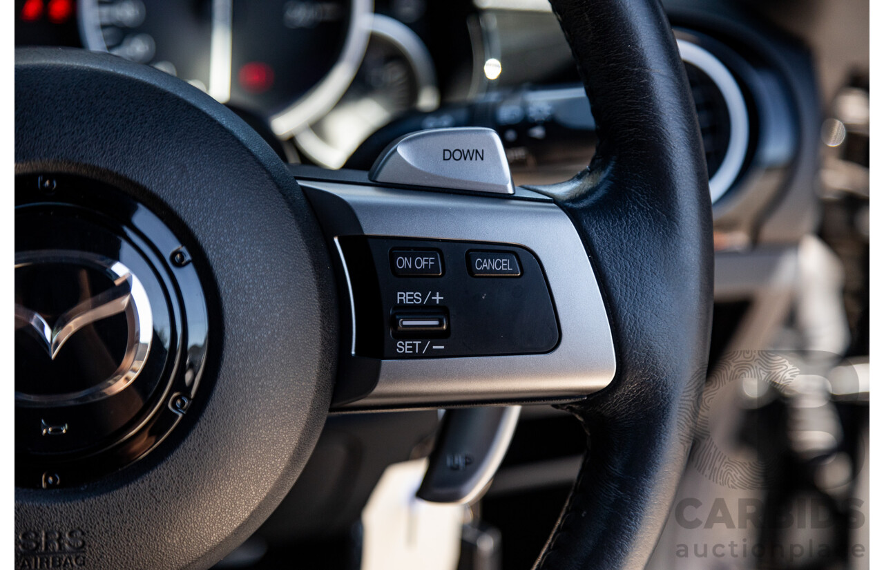 1/2008 Mazda MX-5 NC MY06 Upgrade 2d Hardtop Convertible Brilliant Black 2.0L