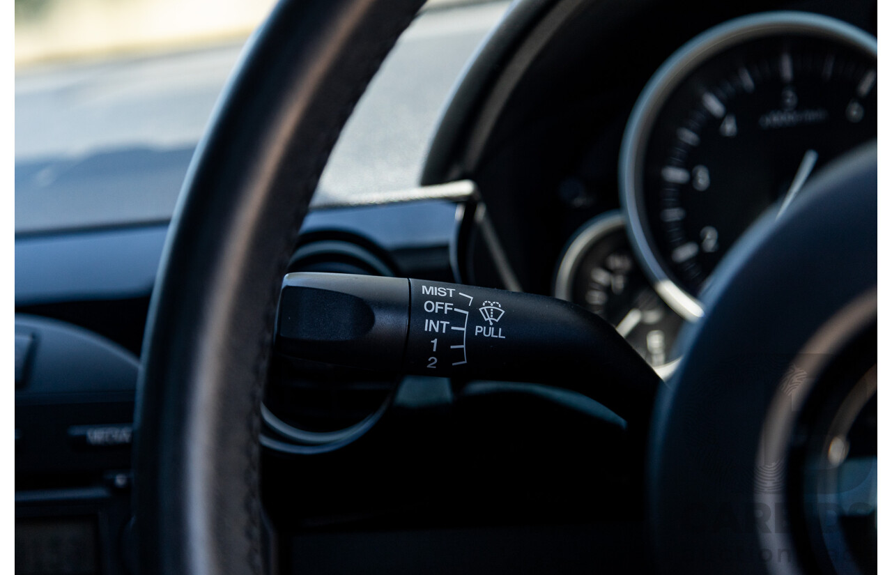 1/2008 Mazda MX-5 NC MY06 Upgrade 2d Hardtop Convertible Brilliant Black 2.0L