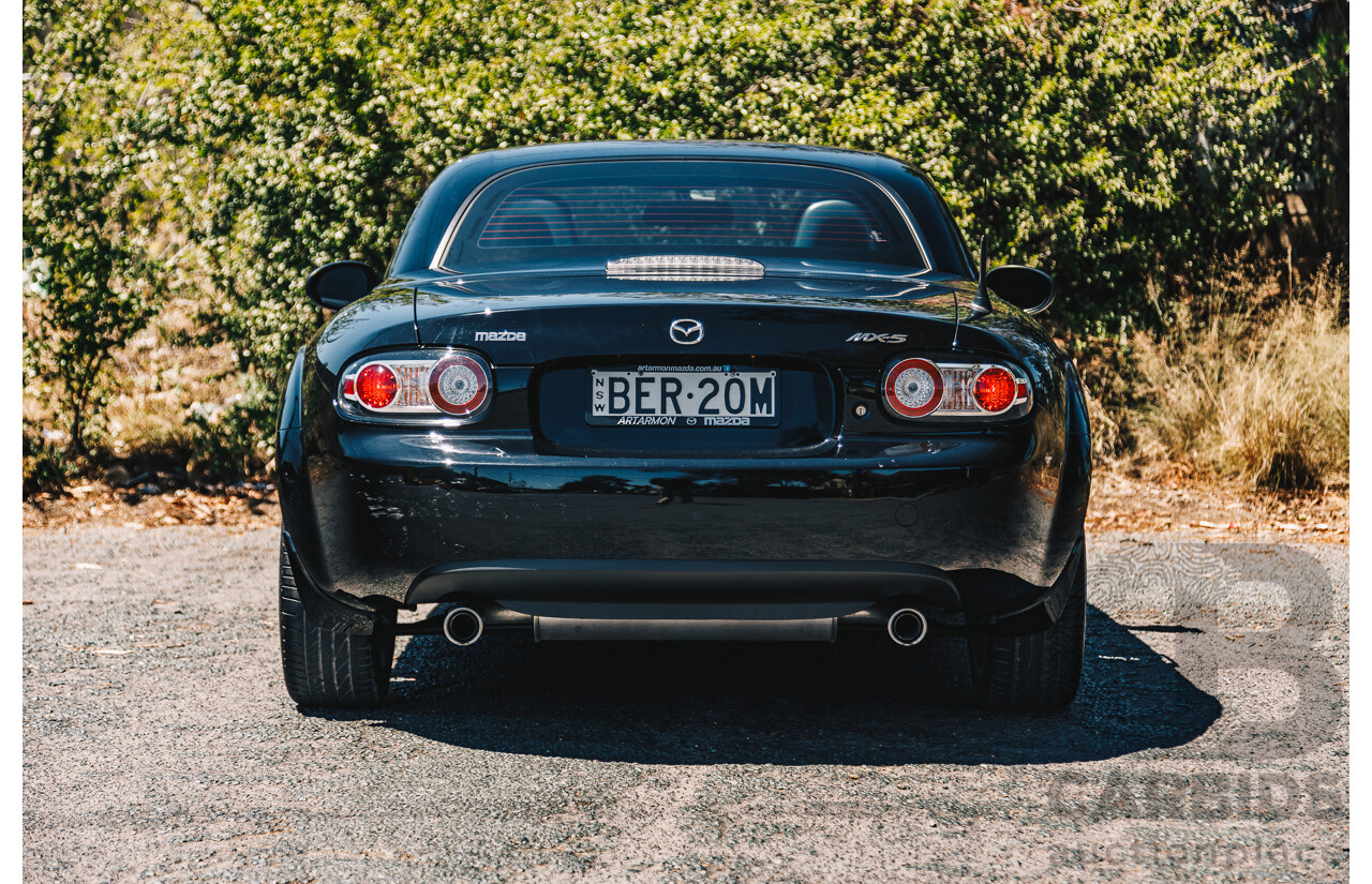 1/2008 Mazda MX-5 NC MY06 Upgrade 2d Hardtop Convertible Brilliant Black 2.0L