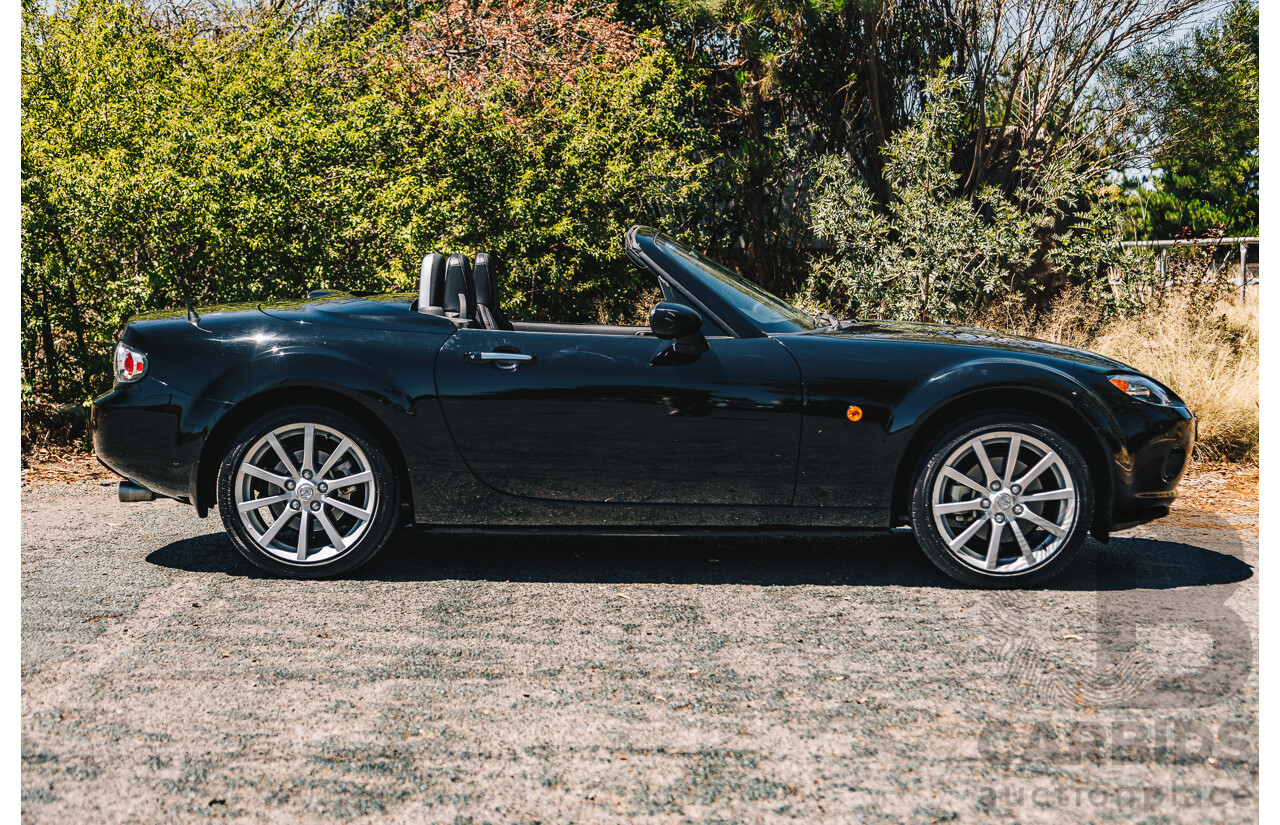 1/2008 Mazda MX-5 NC MY06 Upgrade 2d Hardtop Convertible Brilliant Black 2.0L
