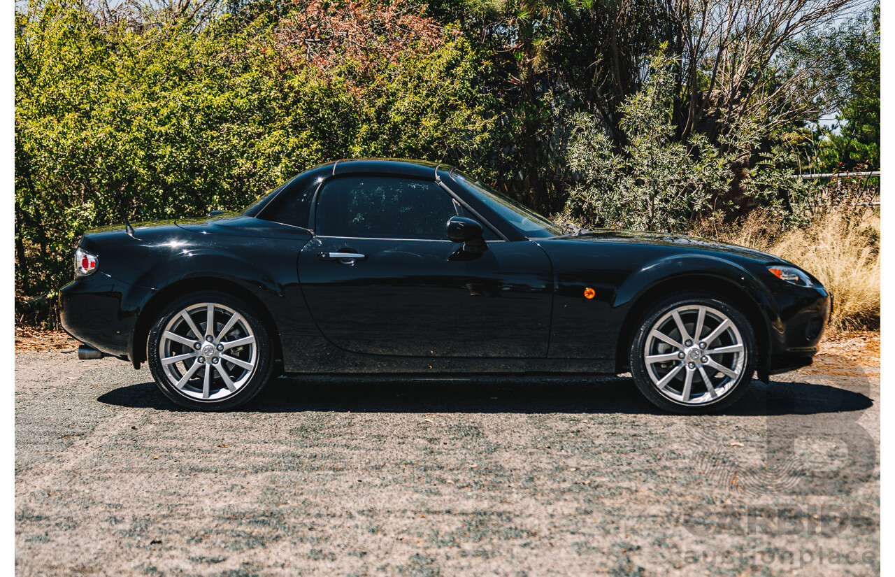 1/2008 Mazda MX-5 NC MY06 Upgrade 2d Hardtop Convertible Brilliant Black 2.0L