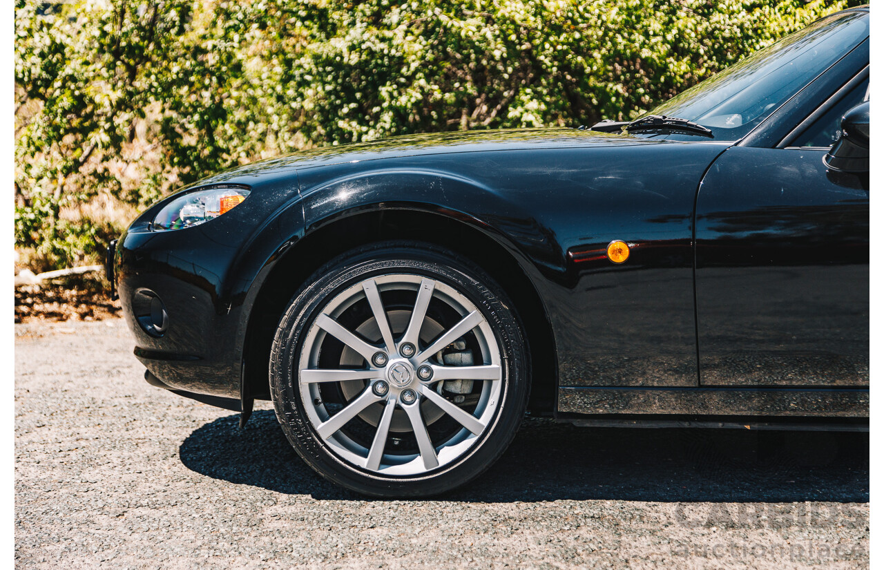 1/2008 Mazda MX-5 NC MY06 Upgrade 2d Hardtop Convertible Brilliant Black 2.0L