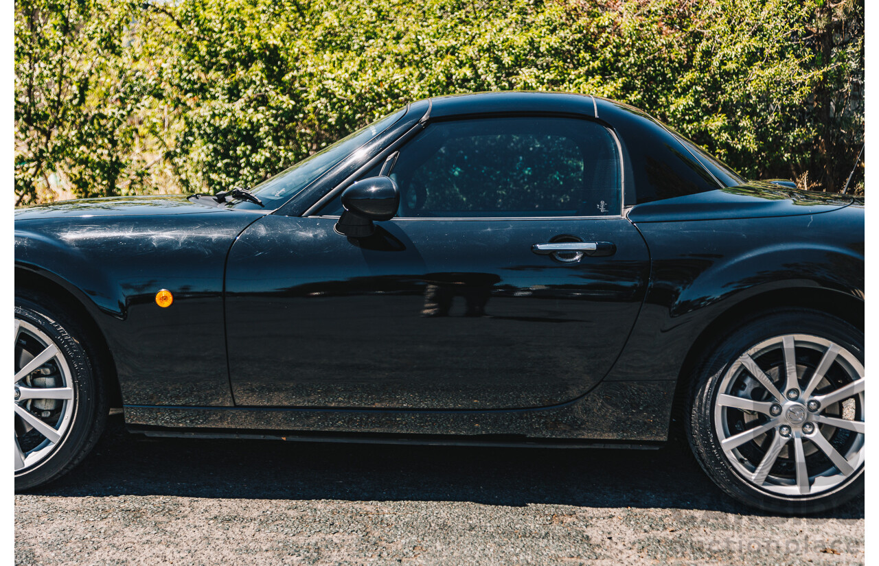1/2008 Mazda MX-5 NC MY06 Upgrade 2d Hardtop Convertible Brilliant Black 2.0L