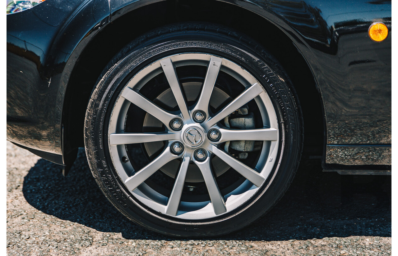 1/2008 Mazda MX-5 NC MY06 Upgrade 2d Hardtop Convertible Brilliant Black 2.0L