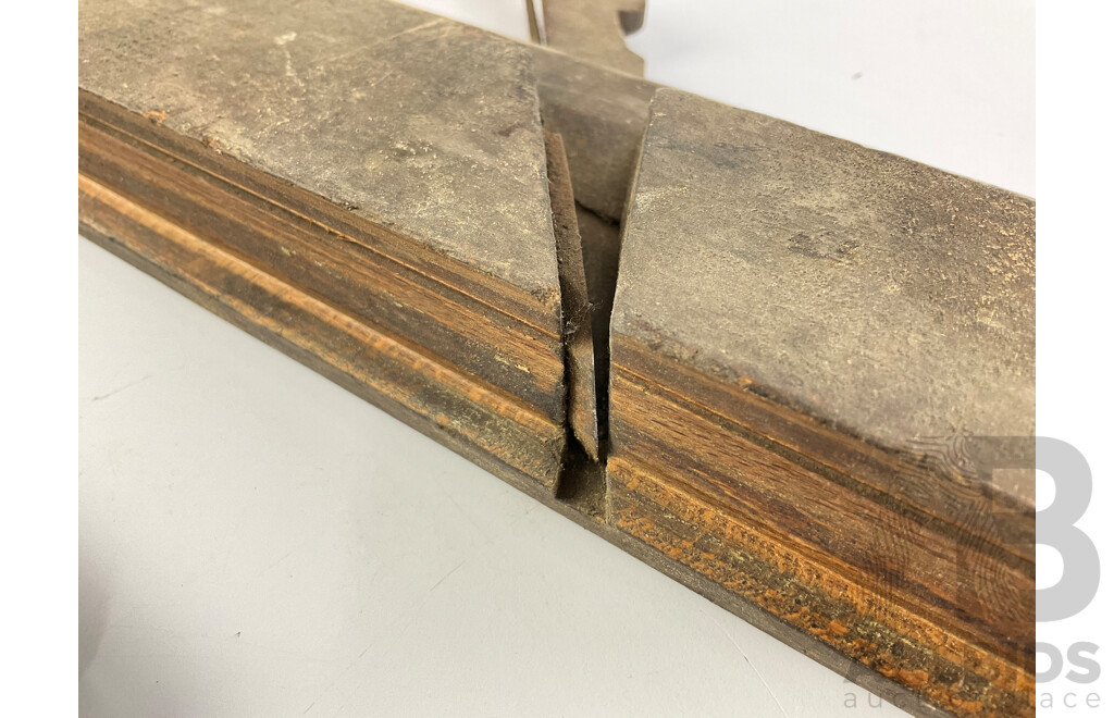 Three Antique Timber Profile Planes Including B.H.P