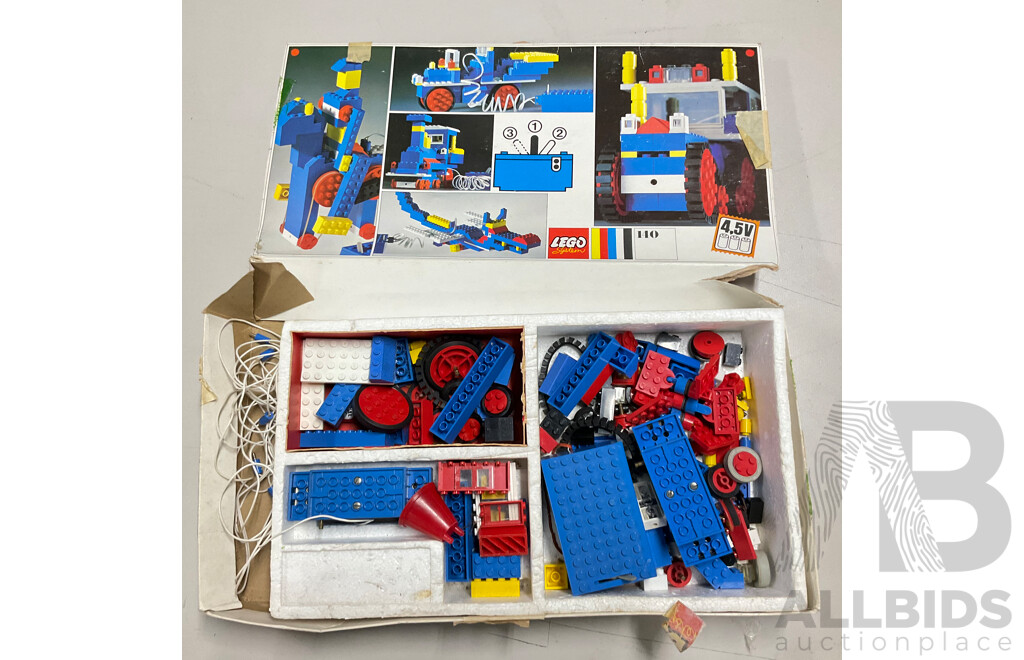 Vintage 1960s Lego System Set 140, in Original Box, 4.5Volt