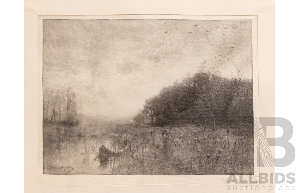 American Art, Illustrated Volume with 25 Plates, Executed by Best American Etchers & Wood Engravers From Public & Private Collections, Signed & Limited Edition Antique Copy From 1886