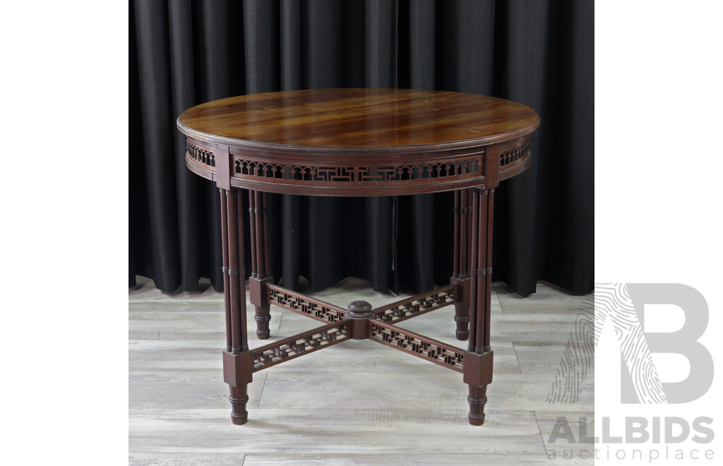 Edwardian Mahogany Centre Table