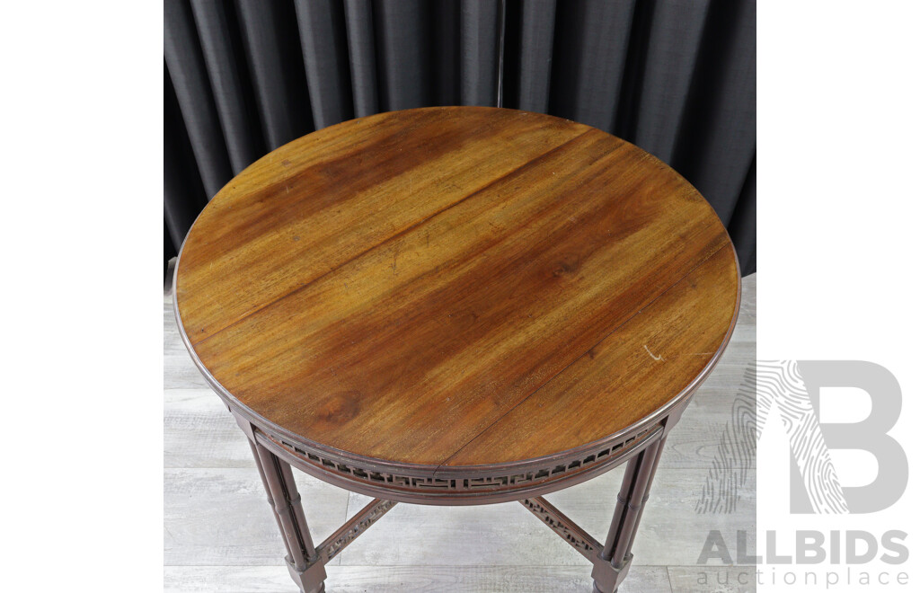 Edwardian Mahogany Centre Table