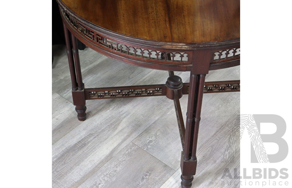 Edwardian Mahogany Centre Table