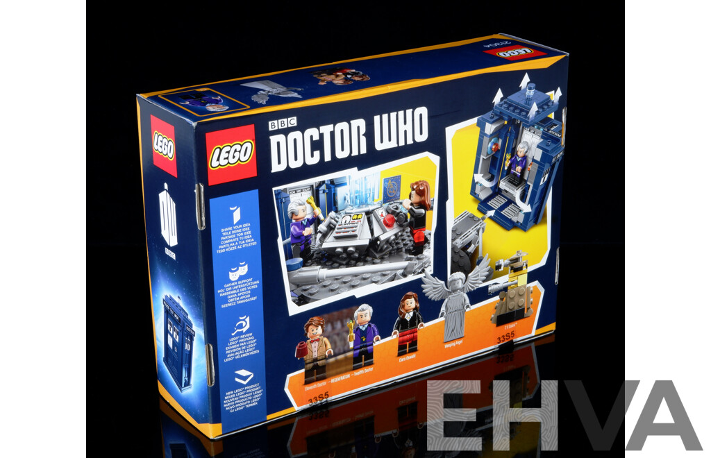 Retired Lego Set, Dr Who, The Tardis, 21304, Sealed New in Box
