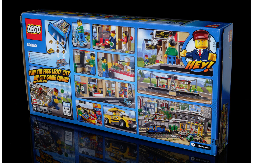 Retired Lego Set, City, Train Station, 60050, Sealed New in Box