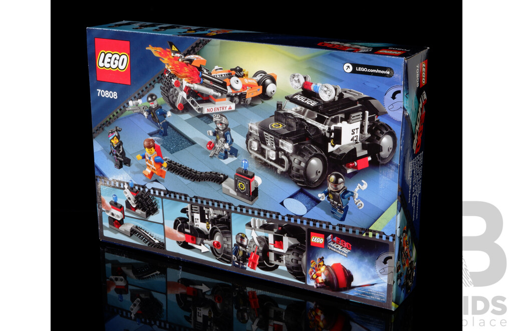 Retired Lego Set, The Lego Movie, Super Cycle Chase, 70808, Sealed New in Box