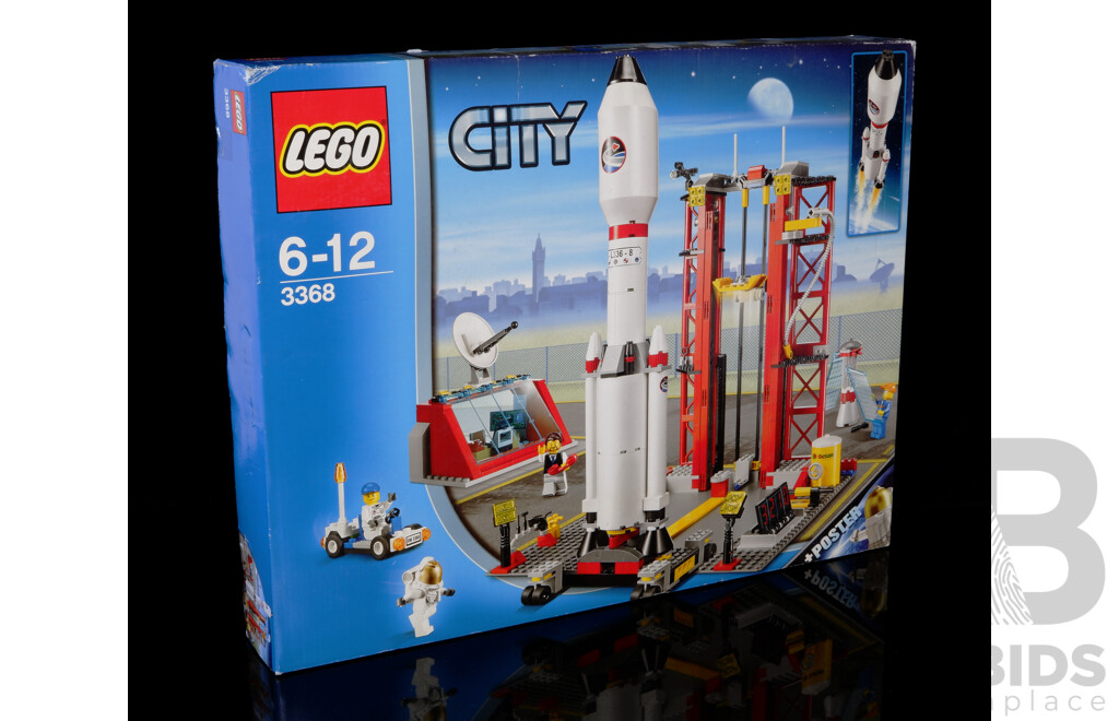 Retired Lego Set, City, Rocket Launch, 3368, Sealed New in Box