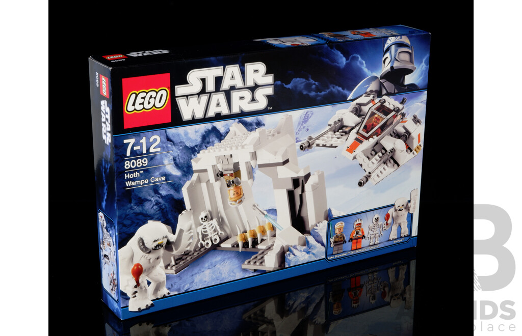 Retired Lego Set, Star Wars, Hoth Wampa Cave, 8089, Sealed New in Box