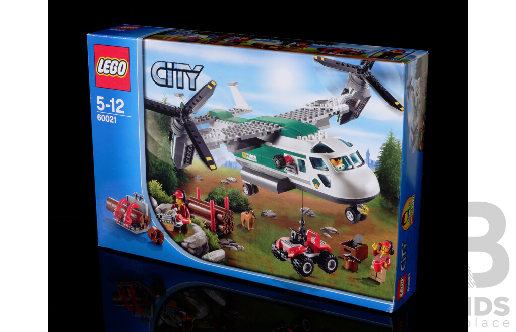 Retired Lego Set, City, Air Cargo Plane, 60021, Sealed New in Box