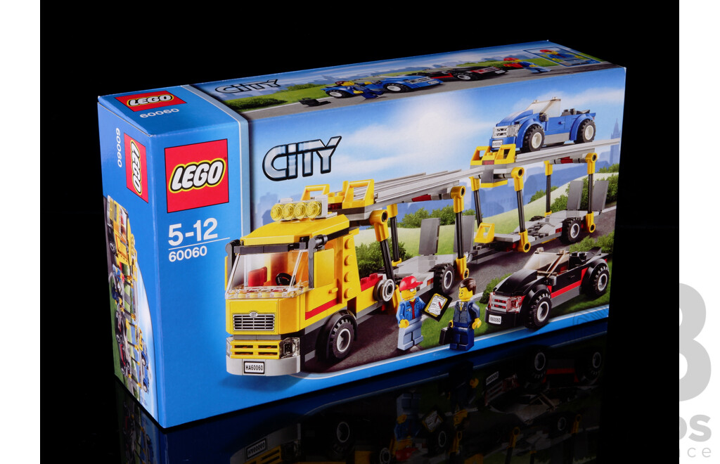Retired Lego Set, City, Car Carrier, 60060, Sealed New in Box