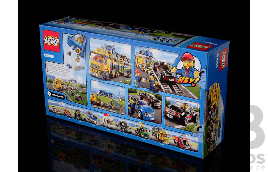 Retired Lego Set, City, Car Carrier, 60060, Sealed New in Box