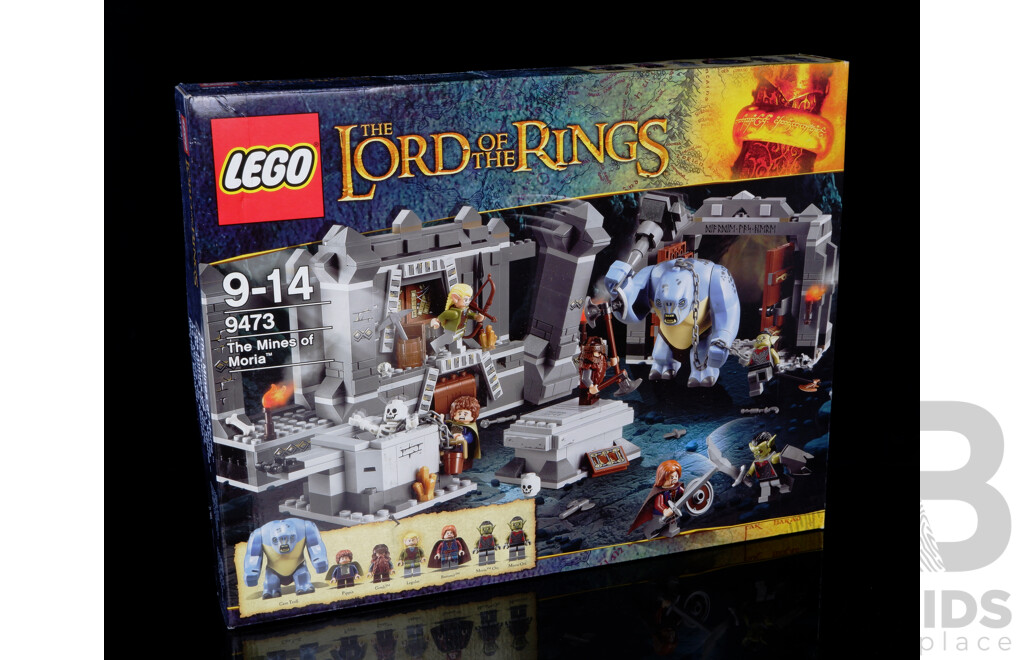 Retired Lego Set, The Lord of the Rings, Mines of Moria, 4973, Sealed New in Box