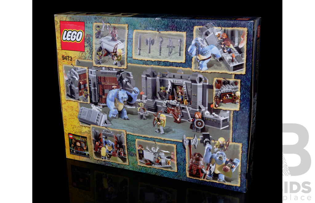 Retired Lego Set, The Lord of the Rings, Mines of Moria, 4973, Sealed New in Box