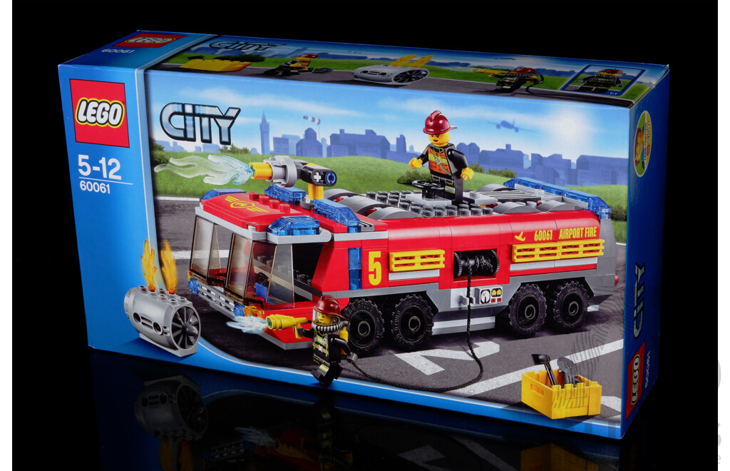 Retired Lego Set, City, Fire Truck, 60061, Sealed New in Box