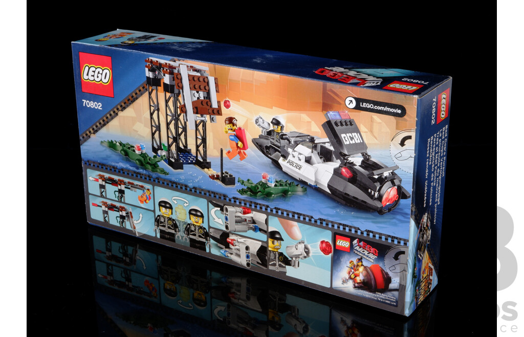 Retired Lego Set, The Lego Movie, Bad Cops Pursuit, 70802, Sealed New in Box