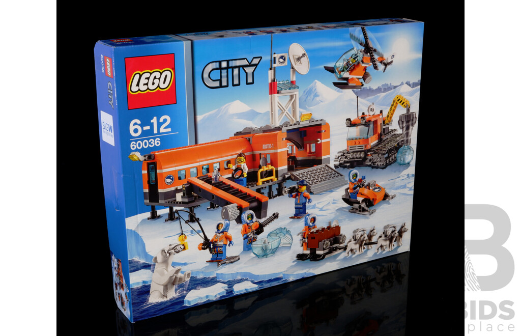 New Town City Arctic LEGO Polar Bear Animal Part 60036 60062 60194 main image 1