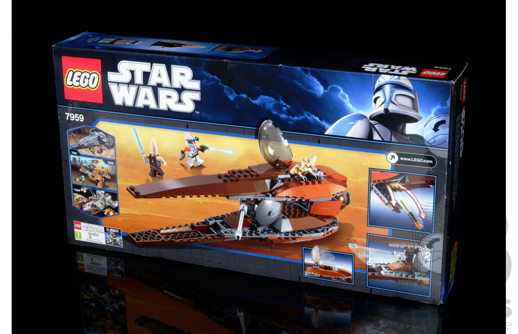 Retired Lego Set, Star Wars, Geonosian Star Fighter, 7959,  Sealed New in Box