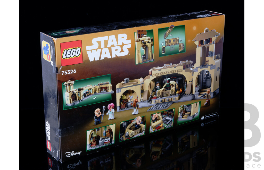Retired Lego Set, Star Wars, Boba Fetts Throne Room, 75326, Sealed New in Box