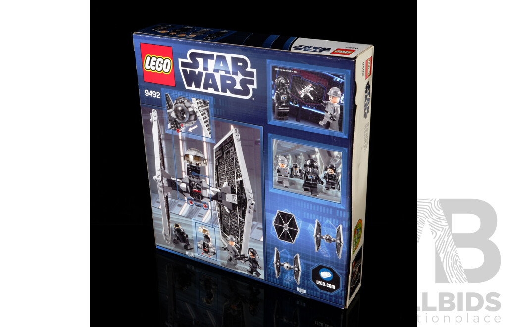 Retired Lego Set, Star Wars, Tie Fighter, 9492, Sealed New in Box