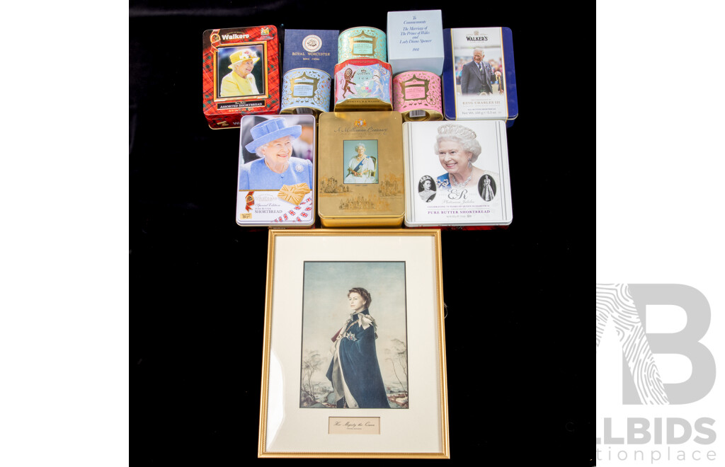 Large Collection of English Royal Memorabilia Including Queen Elizabeth II, Prince Charles and Lady Diana Spencer and More