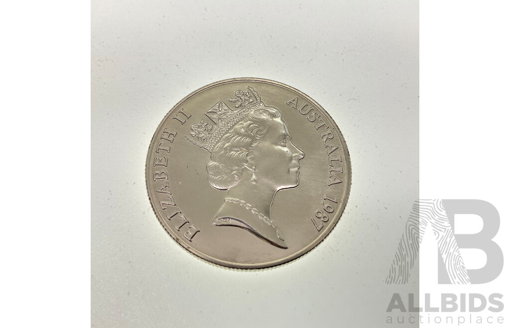 Australian 1987 Silver Ten Dollar Coin, State Series, New South Wales .925