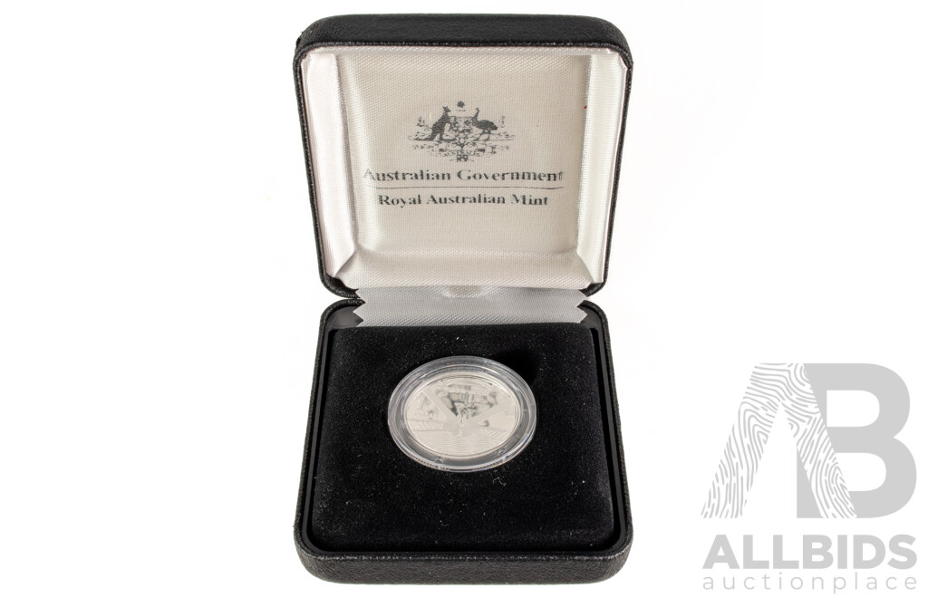Australian RAM 2007 Silver Proof One Dollar Coin, 75th Anniversary of the Sydney Harbour Bridge .999