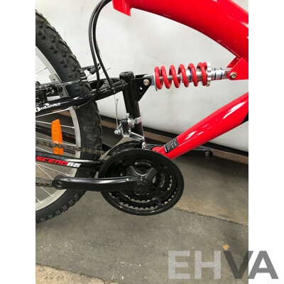 Ascend DSS-66 18 Speed Mountain Bike (No Pedals)