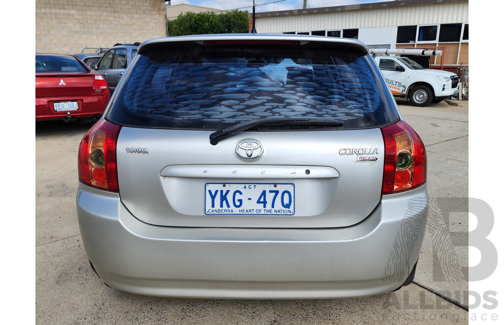 1/2007 Toyota Corolla Ascent Sport - Lot 1582875 | CARBIDS