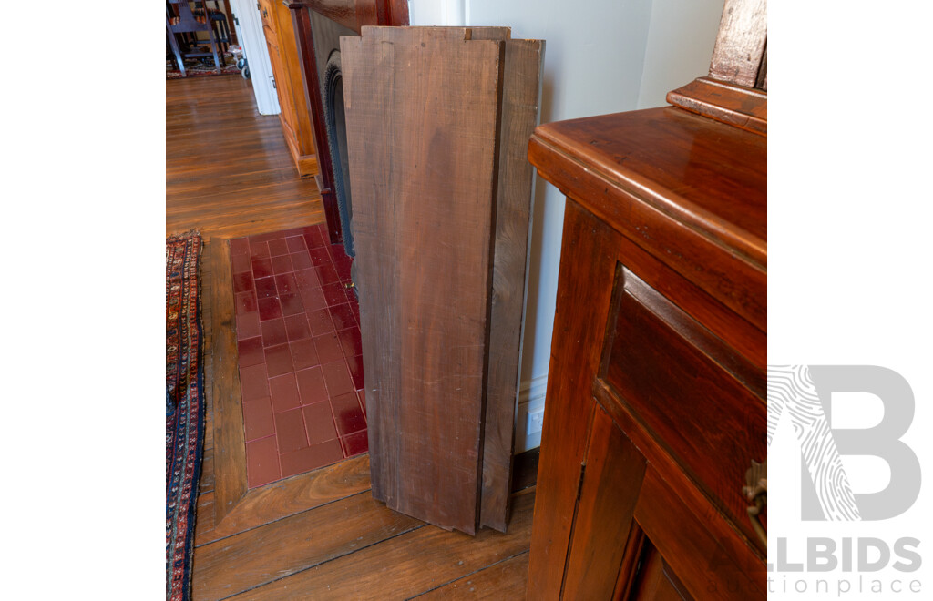 Edwardian Pine Two Piece Bookcase