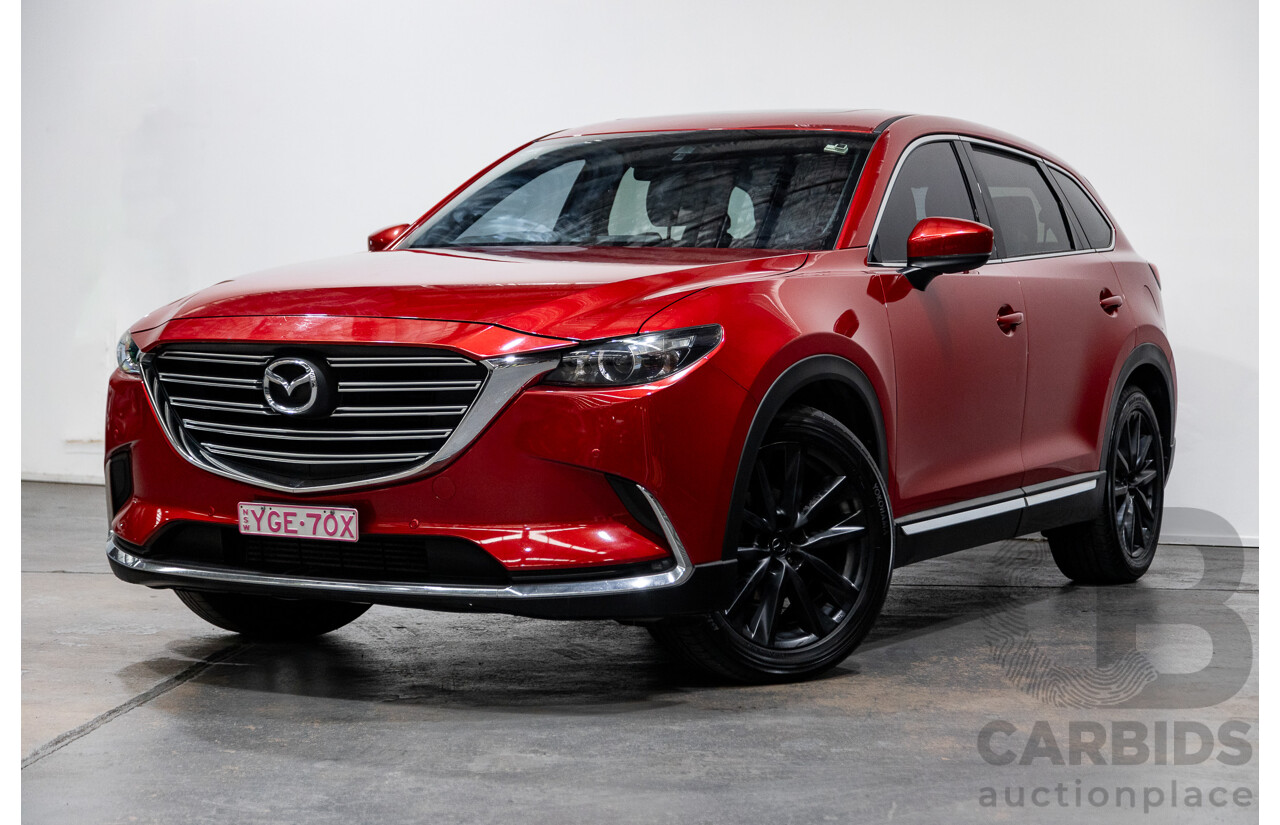 05/2016 Mazda CX-9 GT (AWD) MY16 4D Wagon Soul Red Turbo 2.5L - 7 Seater