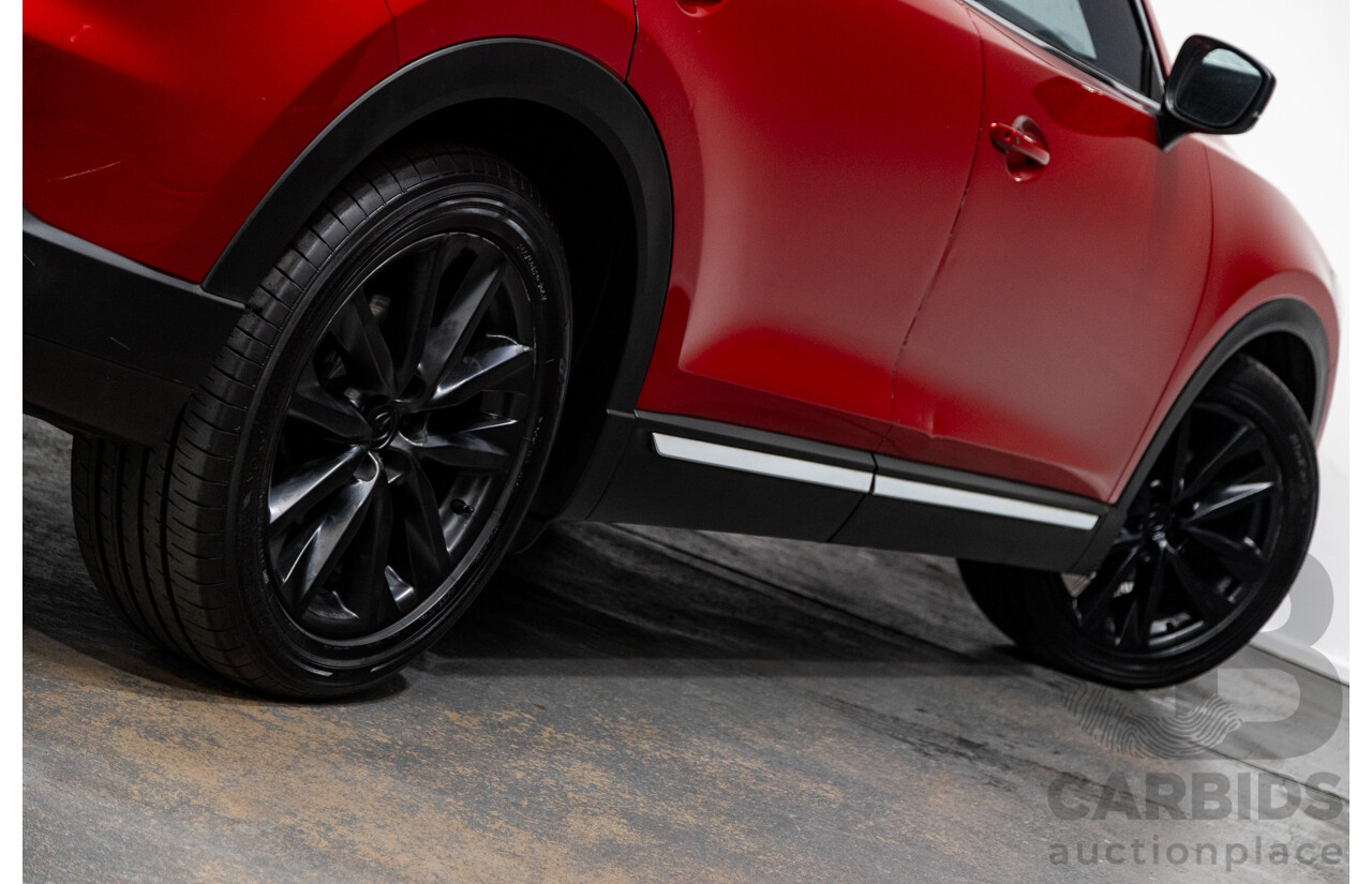 05/2016 Mazda CX-9 GT (AWD) MY16 4D Wagon Soul Red Turbo 2.5L - 7 Seater