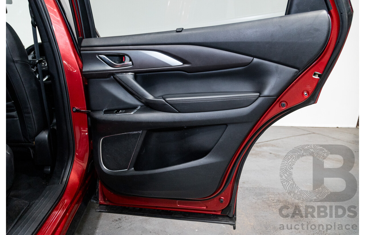 05/2016 Mazda CX-9 GT (AWD) MY16 4D Wagon Soul Red Turbo 2.5L - 7 Seater