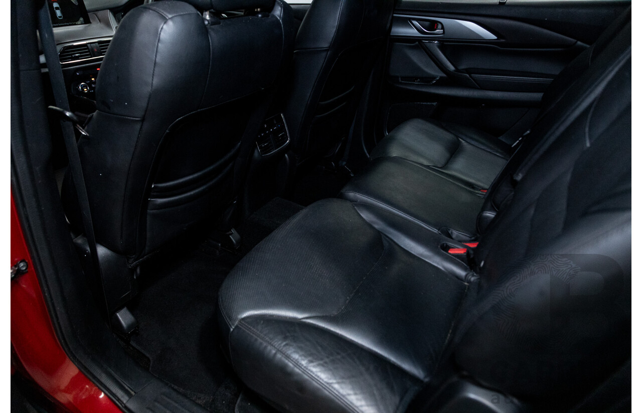 05/2016 Mazda CX-9 GT (AWD) MY16 4D Wagon Soul Red Turbo 2.5L - 7 Seater