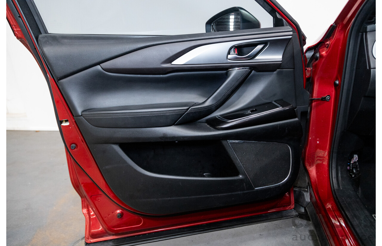 05/2016 Mazda CX-9 GT (AWD) MY16 4D Wagon Soul Red Turbo 2.5L - 7 Seater