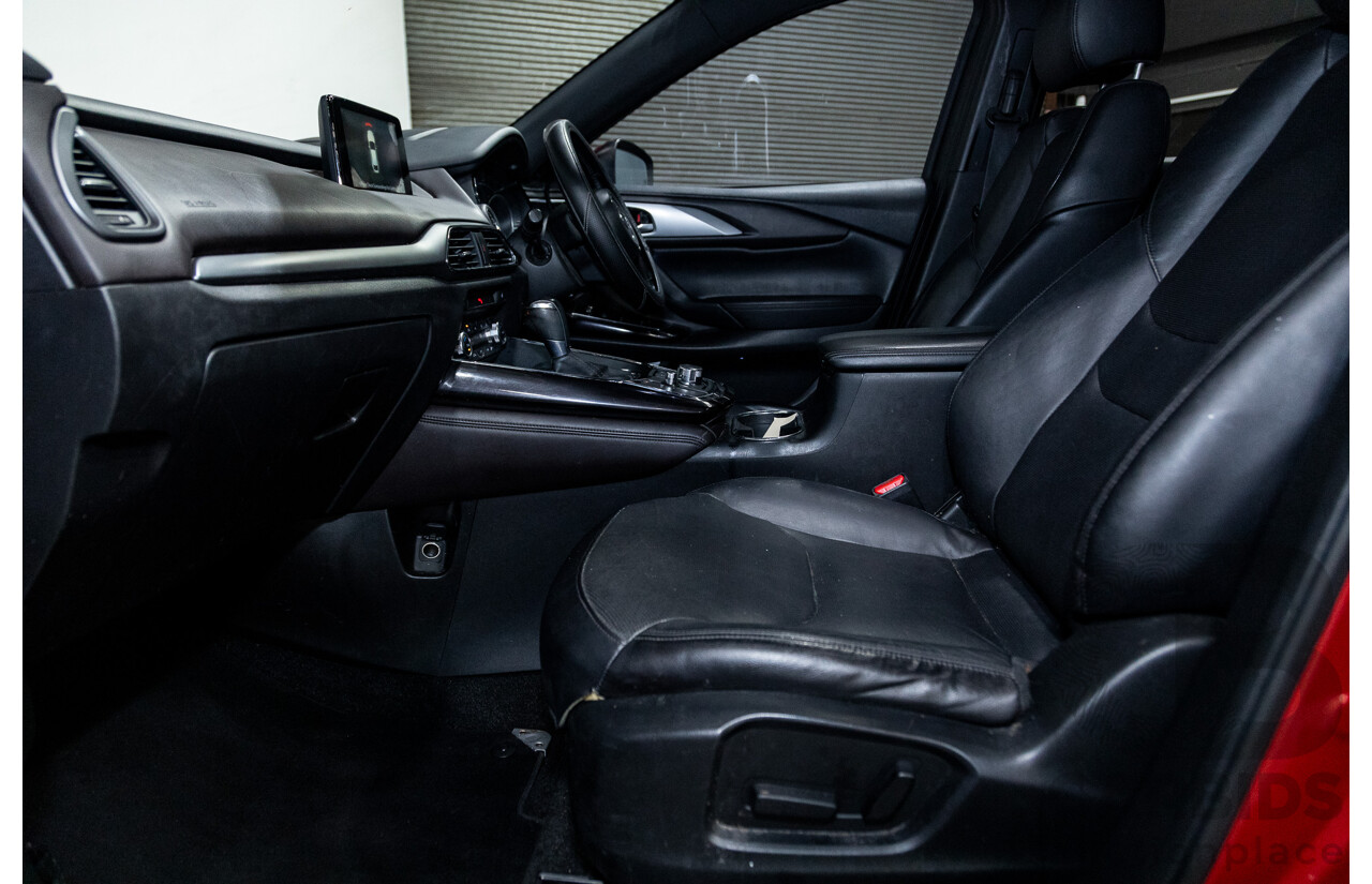 05/2016 Mazda CX-9 GT (AWD) MY16 4D Wagon Soul Red Turbo 2.5L - 7 Seater