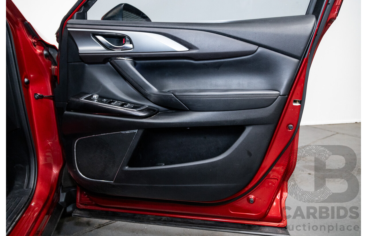 05/2016 Mazda CX-9 GT (AWD) MY16 4D Wagon Soul Red Turbo 2.5L - 7 Seater