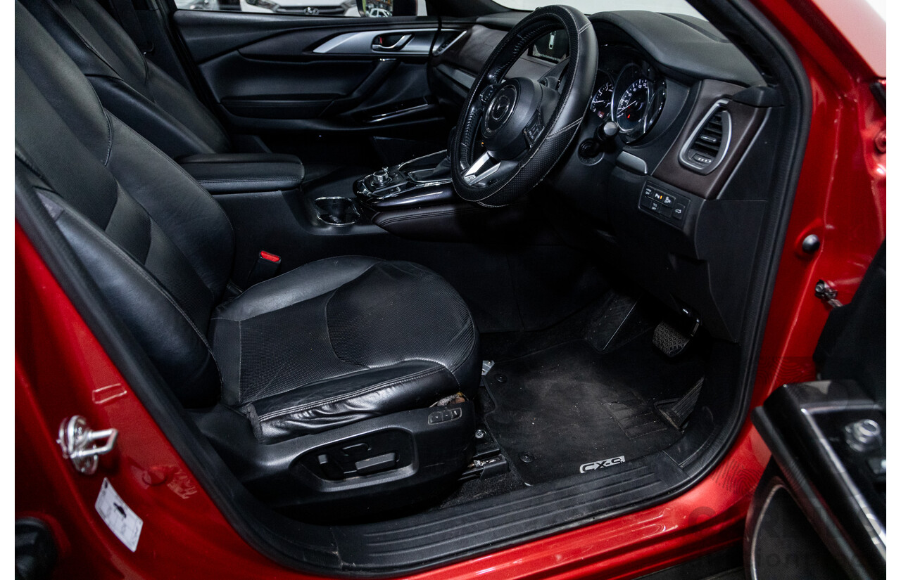 05/2016 Mazda CX-9 GT (AWD) MY16 4D Wagon Soul Red Turbo 2.5L - 7 Seater