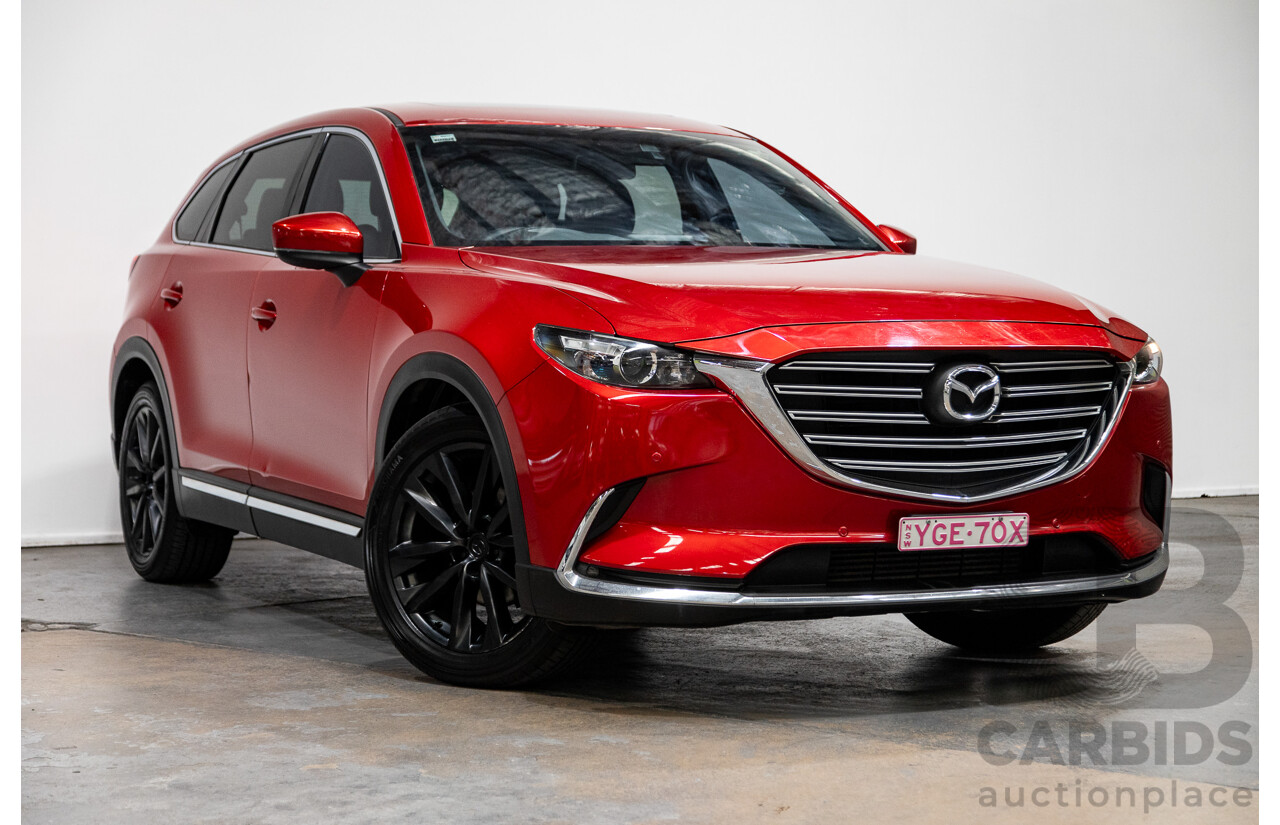 05/2016 Mazda CX-9 GT (AWD) MY16 4D Wagon Soul Red Turbo 2.5L - 7 Seater