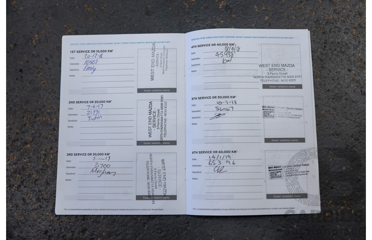 05/2016 Mazda CX-9 GT (AWD) MY16 4D Wagon Soul Red Turbo 2.5L - 7 Seater