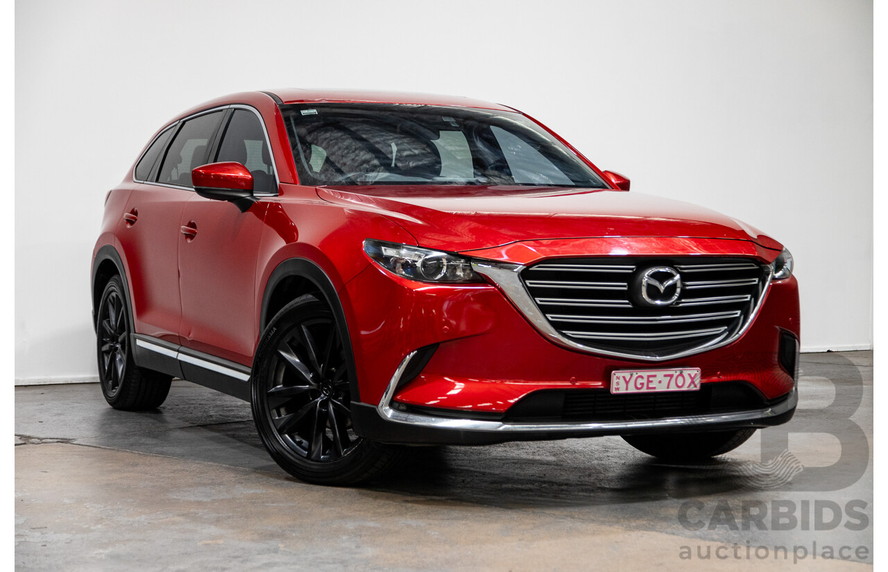 05/2016 Mazda CX-9 GT (AWD) MY16 4D Wagon Soul Red Turbo 2.5L - 7 Seater