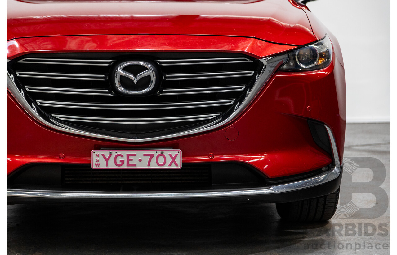 05/2016 Mazda CX-9 GT (AWD) MY16 4D Wagon Soul Red Turbo 2.5L - 7 Seater