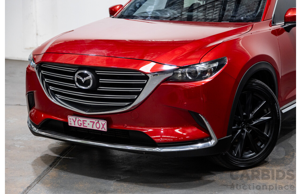 05/2016 Mazda CX-9 GT (AWD) MY16 4D Wagon Soul Red Turbo 2.5L - 7 Seater