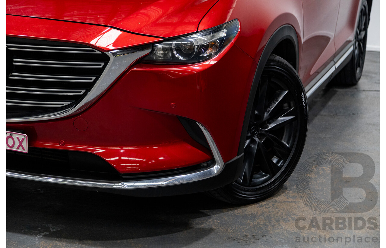 05/2016 Mazda CX-9 GT (AWD) MY16 4D Wagon Soul Red Turbo 2.5L - 7 Seater